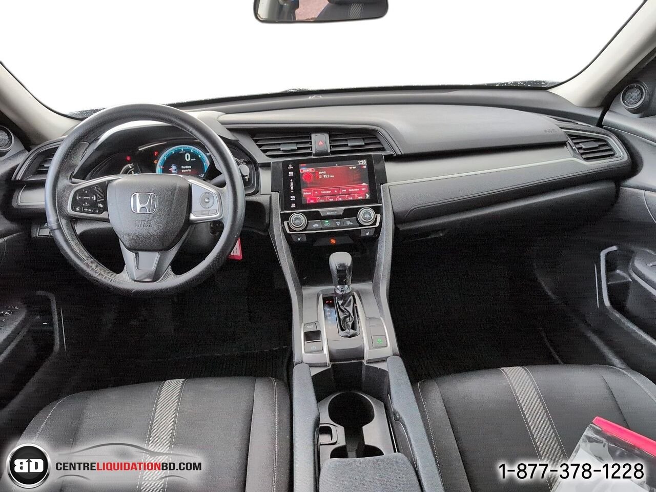 2016 Honda Civic Berline LX 4 portes CVT | BD0437 Black Granby - photo #15