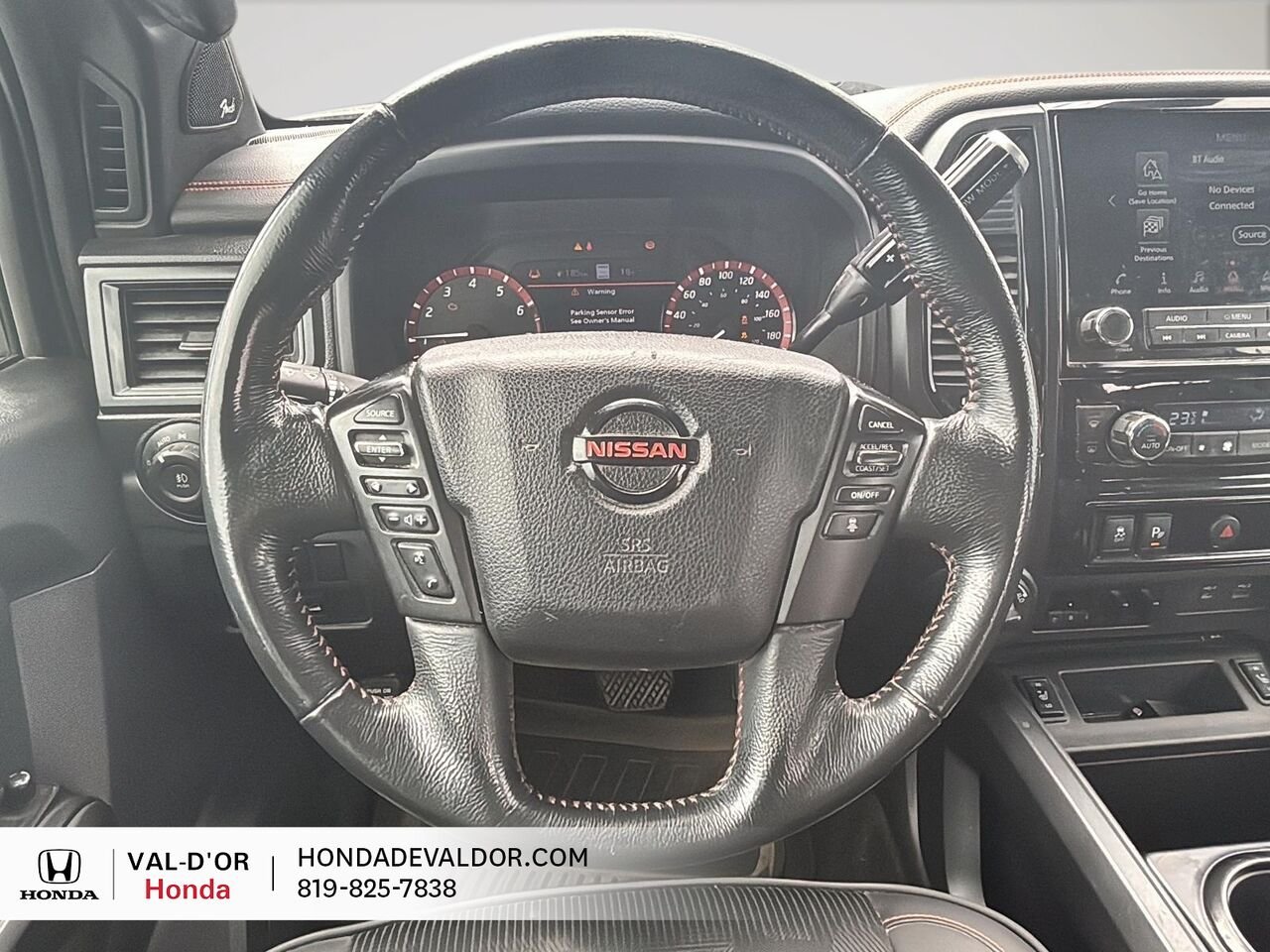 Nissan Titan PRO-4X cabine double 4x4 2020 Brun Val-d'Or - photo #8