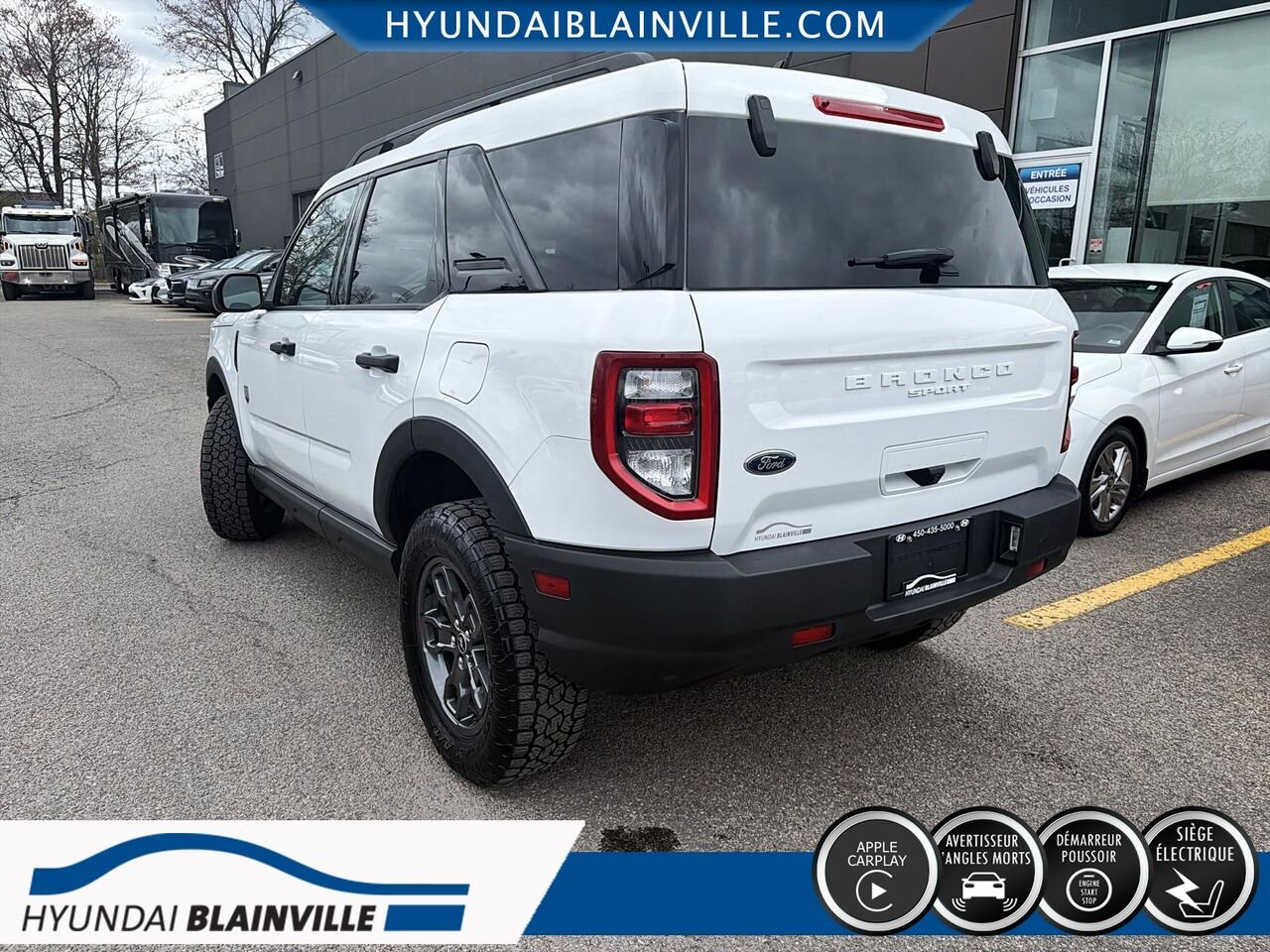 2023 Ford Bronco Sport White Blainville - photo #5