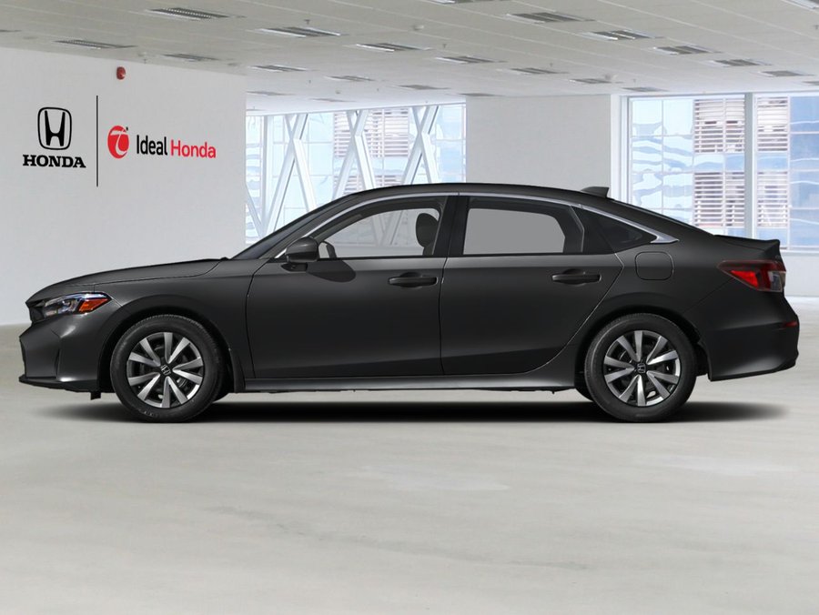 2026 HONDA Civic Sedan LX Crystal Black Pearl
