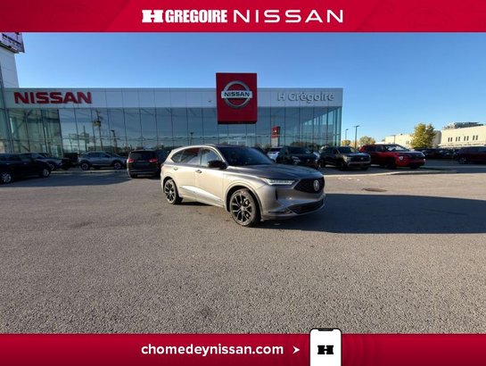2022 Acura MDX A-Spec SH-AWD * Cuir Rouge* Toit * Mag * Caméra Grey