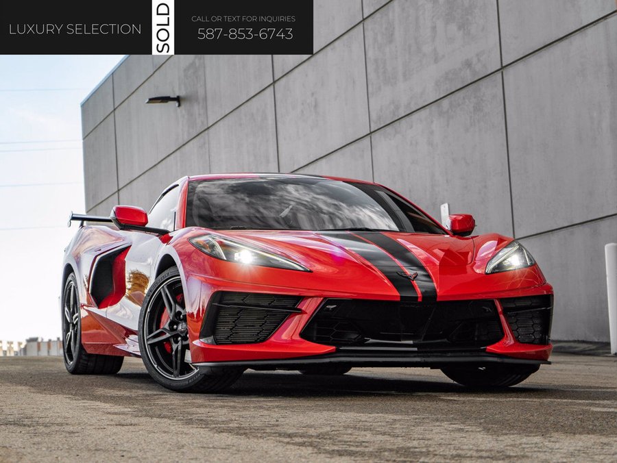 2021 Chevrolet Corvette 3LT Red