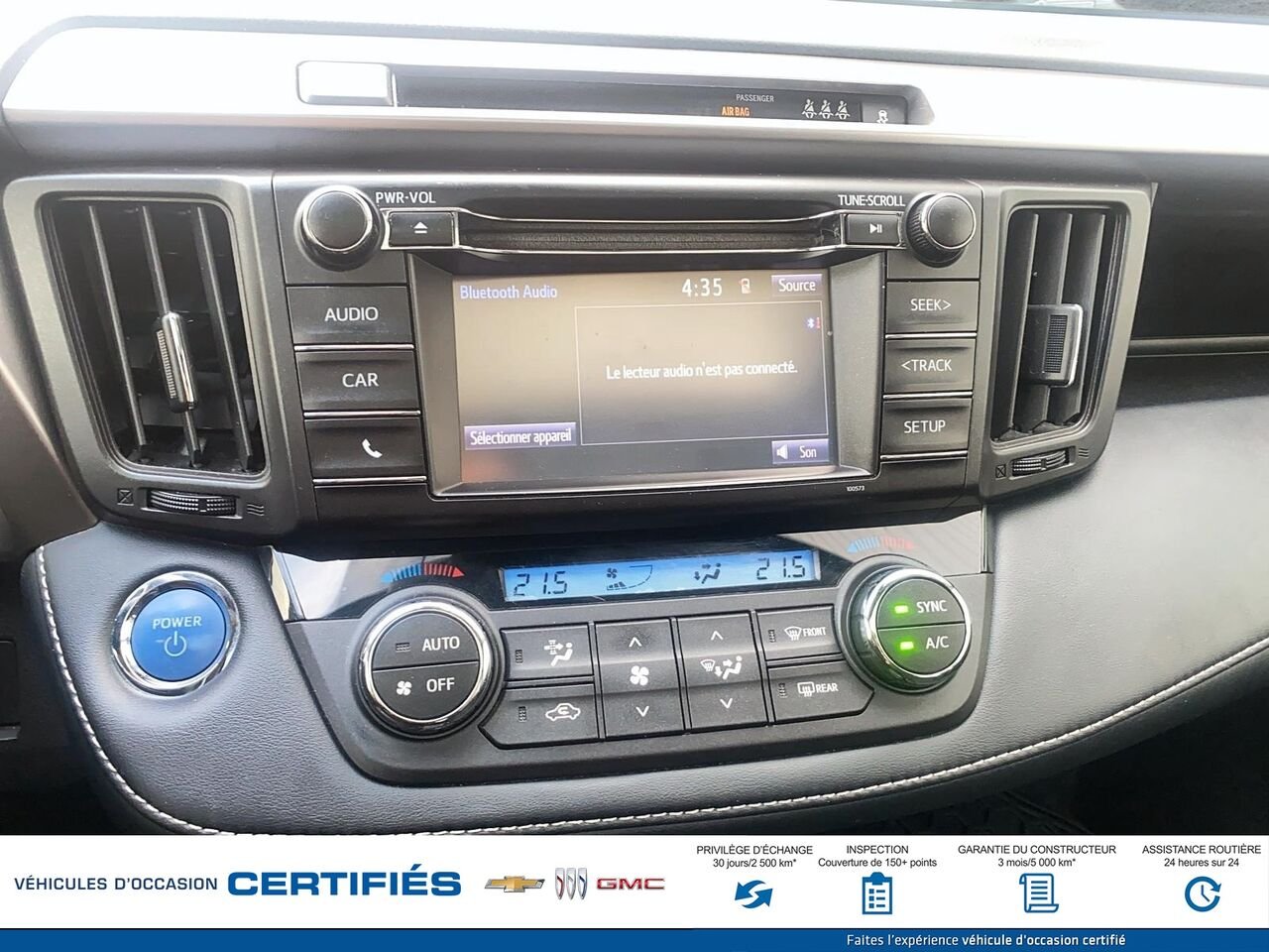 TOYOTA RAV4 HV LE LE+ hybride TI 2018 Gris Montmagny - photo #13