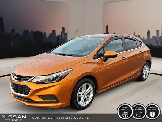 2017 Chevrolet Cruze LT TURBO À HAYON | BAS KILOMÉTRAGE | SIÈGES CHAUFFANTS | CAMÉRA DE RECUL Orange