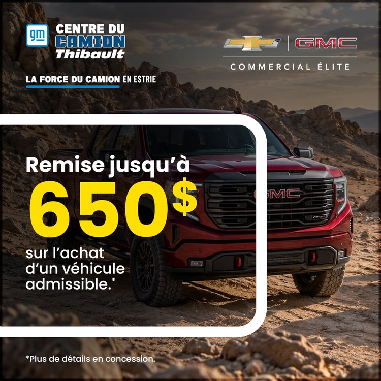 Thibault sherbrooke promo octobre centre camion 650 FR