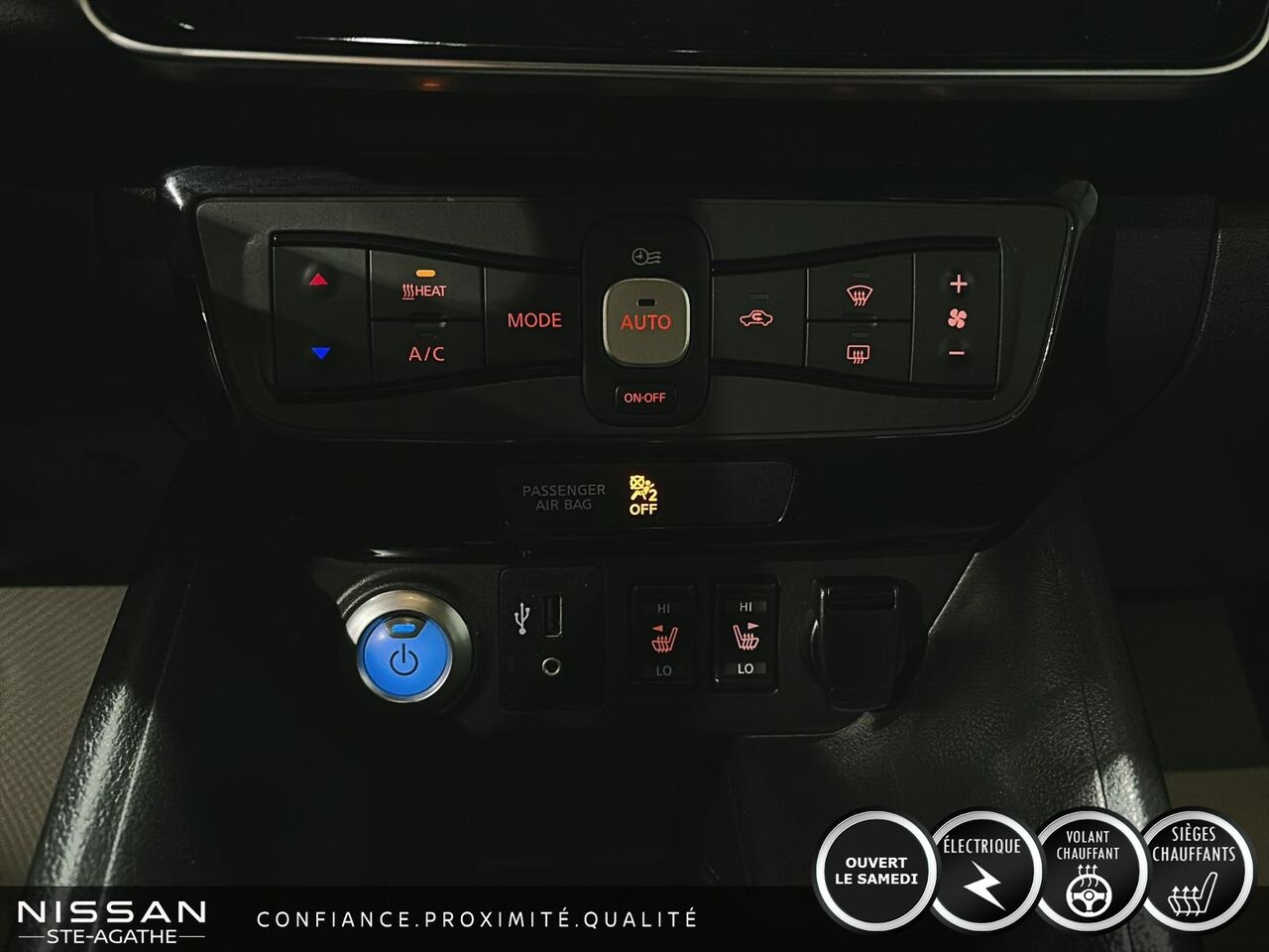 2019 Nissan LEAF Red Saint-Jérôme - photo #19