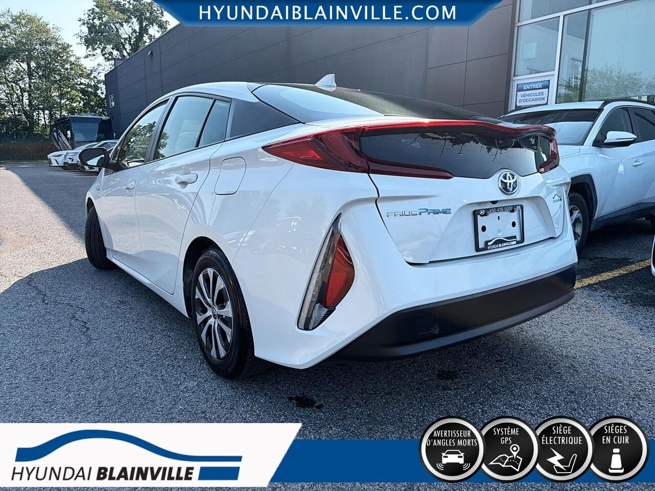Toyota Prius Prime 2022 Blanc Blainville - photo #5