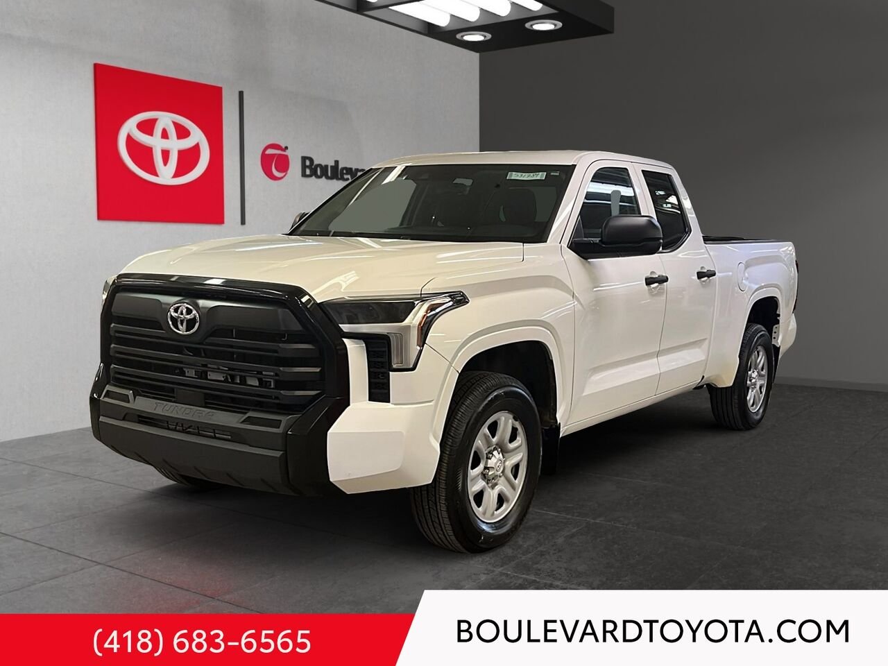 2023 Toyota Tundra 531789-32 | SR DOUBLE CAB, 4x4 White Québec - photo #0