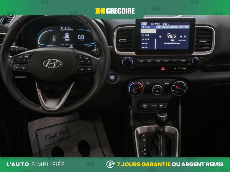 Hyundai Venue 820794A | Preferred AUTO A/C MAGS CAM RECUL BLUETOOTH 2026 Blanc Laval - photo #25