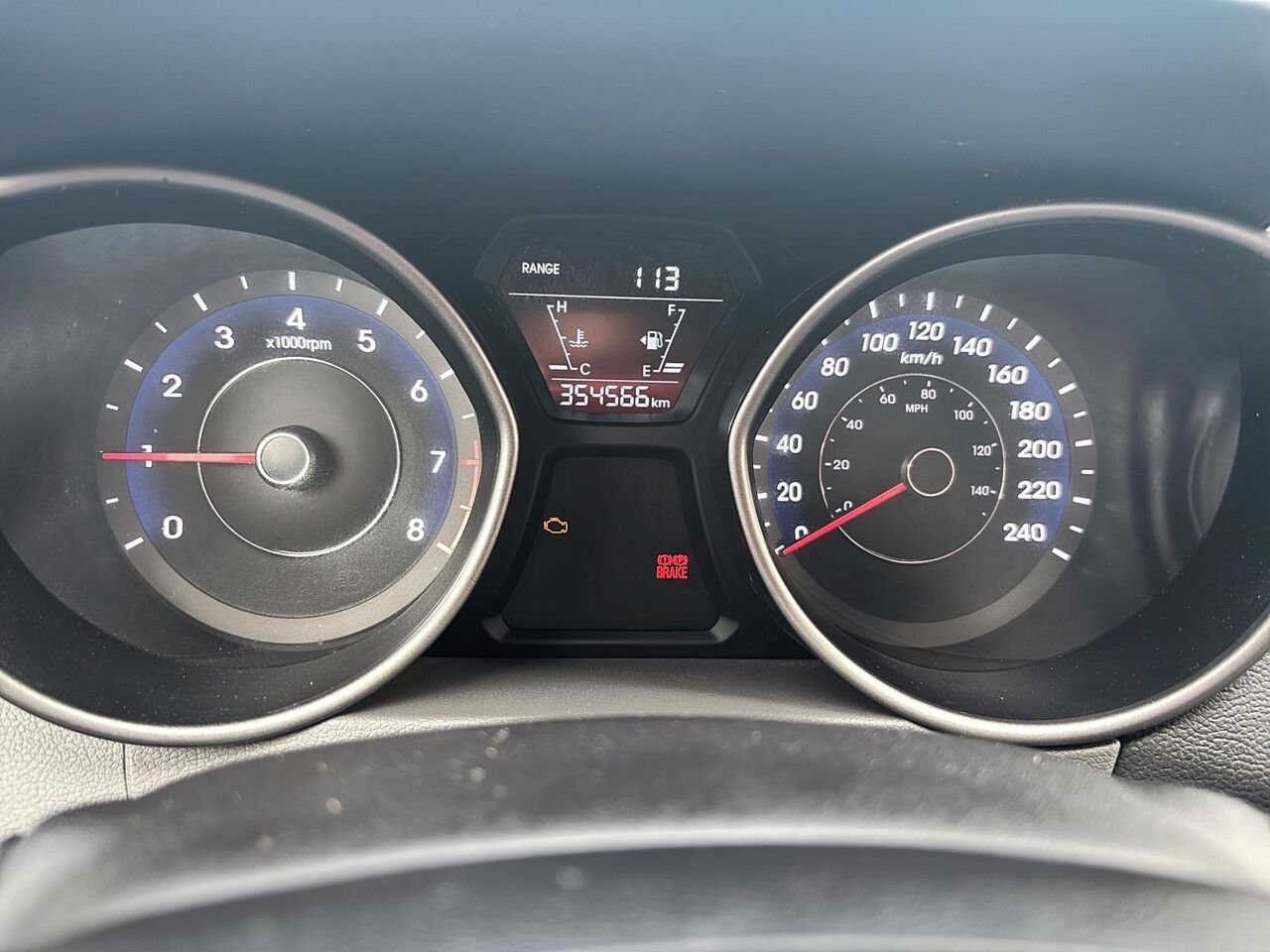 2015 HYUNDAI ELANTRA BASE Grey Saint-Hyacinthe - photo #10