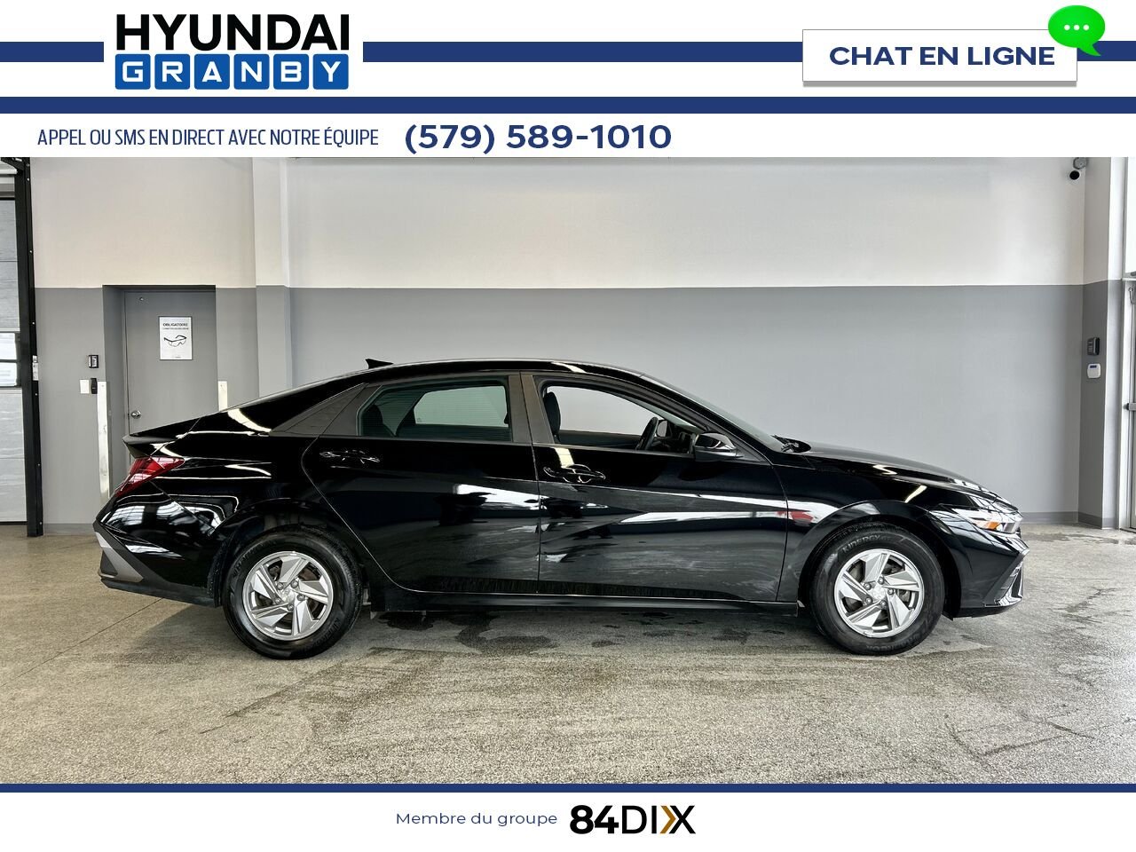 2024 Hyundai Elantra Black Granby - photo #7