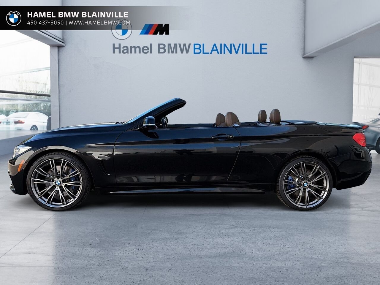 2016 BMW Série 4 435i xDrive cabriolet 2 portes TI Black Blainville - photo #1