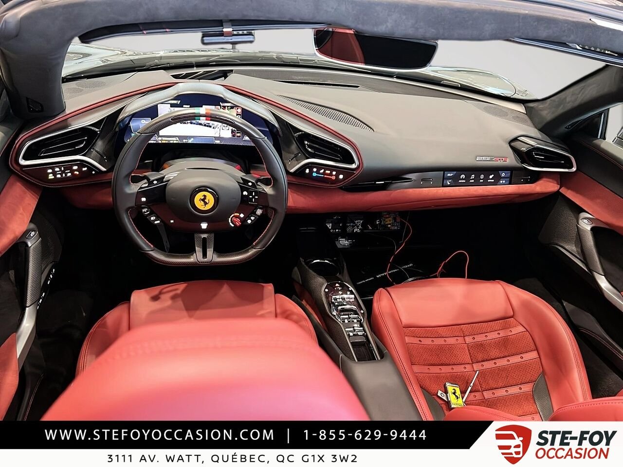 2024 Ferrari 296 GTS Grey Québec - photo #12