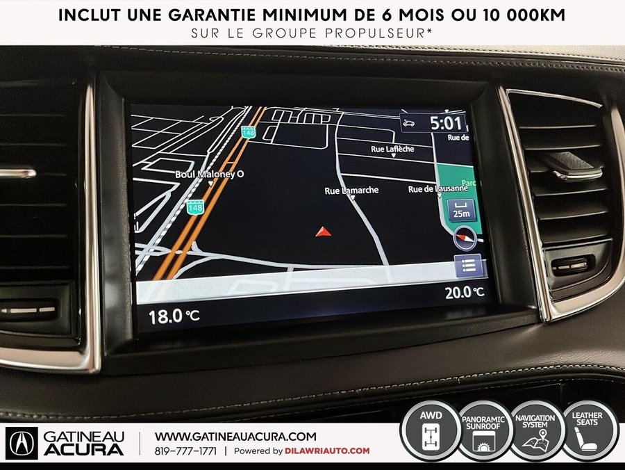 INFINITI QX50 *** UN PROPRIO + CLEAN CARFAX *** 2020 Rouge