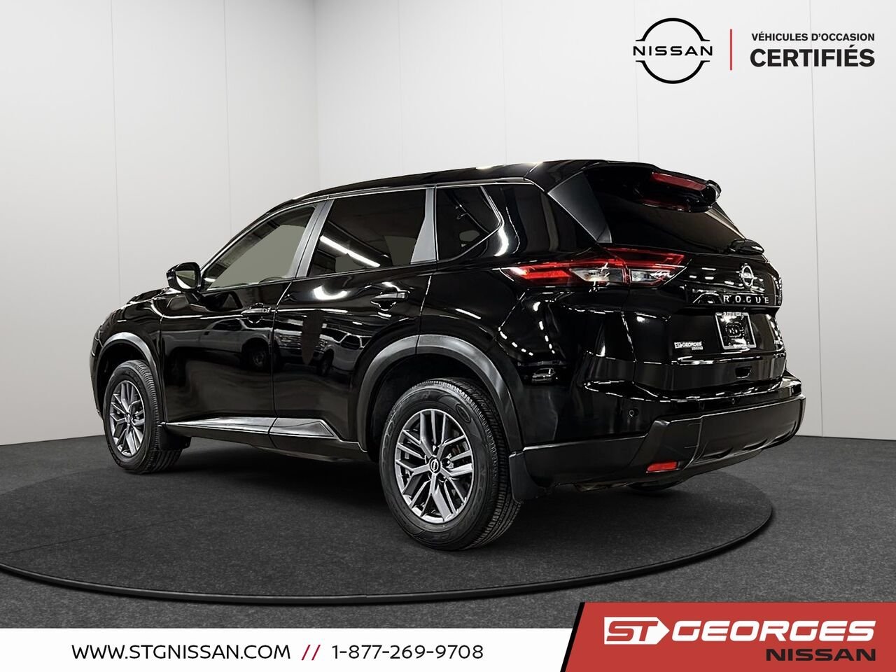 Nissan Rogue 2024 Noir Saint-Georges - photo #3