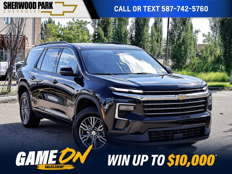 2026 Chevrolet Traverse 2026 Black