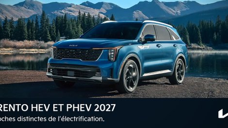 Kia Sorento HEV et PHEV 2027 : ce que l’on sait sur les futurs Sorento hybrides