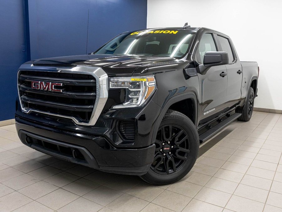 GMC Sierra 1500 CREW 4X4 *GR REMORQ* CARPLAY BEDLINER GR SÉCURITÉ 2021 Noir