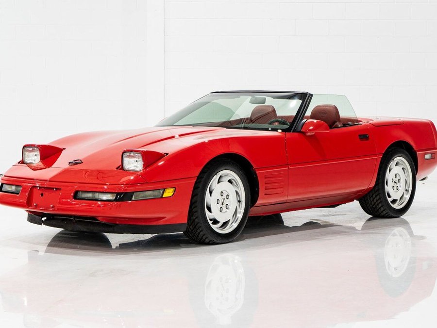Chevrolet Corvette 1993 1993 Rouge