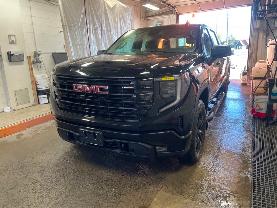2025 GMC Sierra 1500 ELEVATION X31 CREW 4X4 DIESEL *NAV* SIÈGES CHAUFF Black