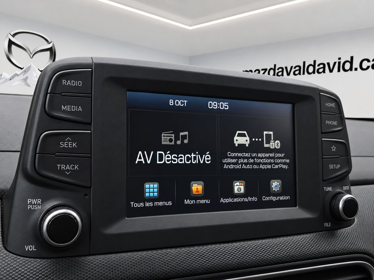 2018 Hyundai Kona 2.0L Luxe Red Val-David - photo #22