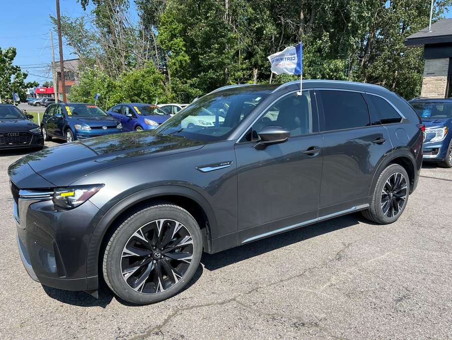 Mazda CX-90 hybride rechargeable GT TI 2024 Gris