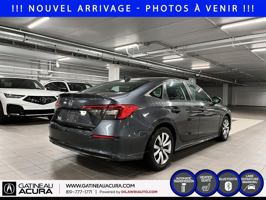 Honda Civic LX 2024 Gris