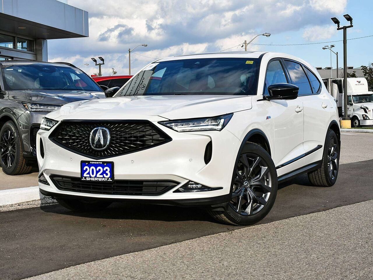 2023 Acura MDX A-Spec - ACURA CERTIFIED White Etobicoke - photo #0