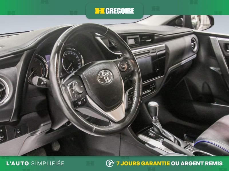 Toyota Corolla 823044 | SE AUTO AC CUIR GR ELECT CAMERA DE RECUL BLEUTOOTH 2019 Noir Laval - photo #11