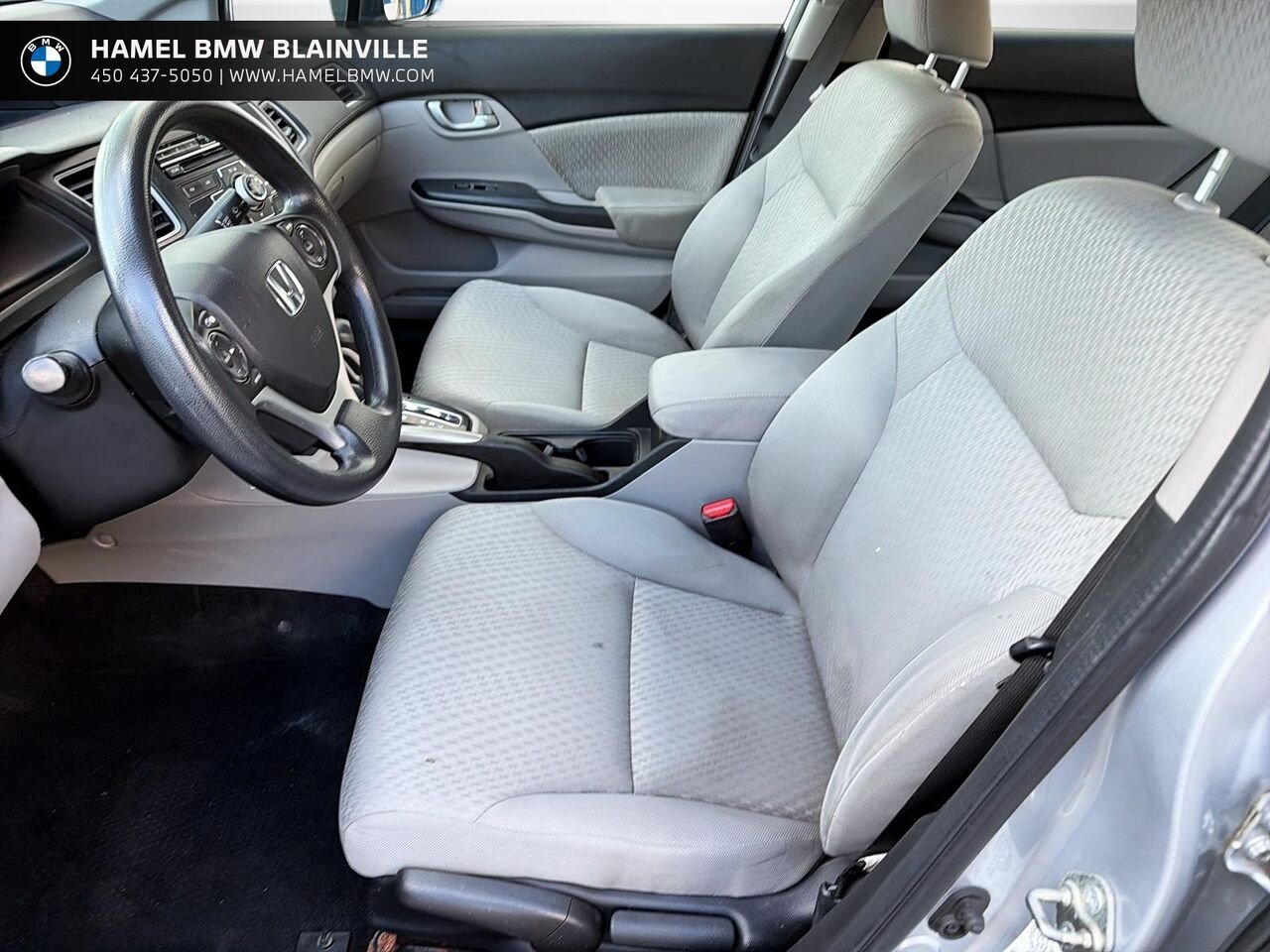 Honda Civic Berline LX 4 portes CVT 2014 Argent Blainville - photo #8