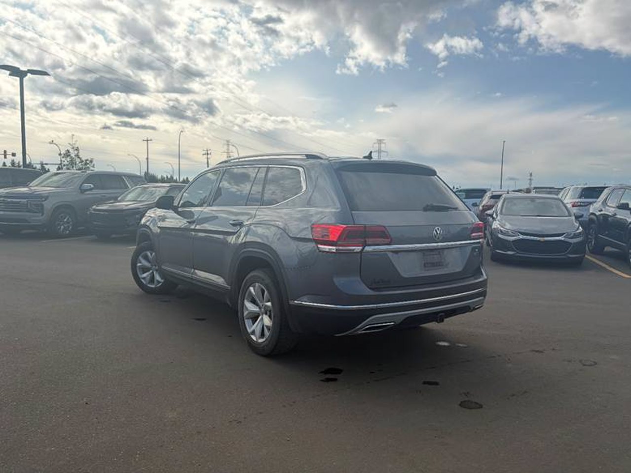 2018 Volkswagen Atlas Execline 3.6 FSI 4MOTION Grey Sherwood Park - photo #3