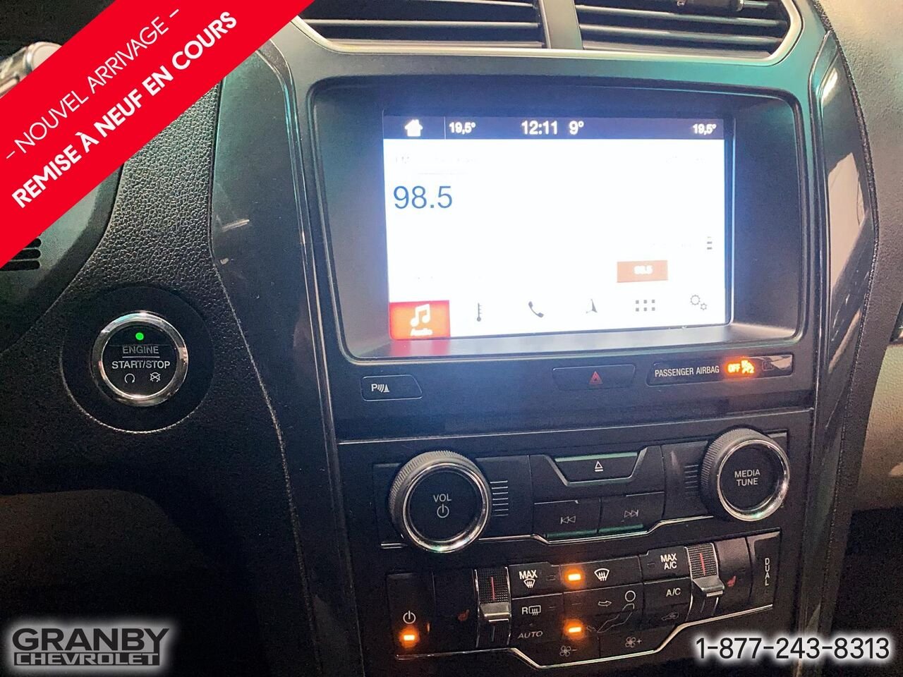 Ford Explorer XLT, quatre roues motrices | G3898 2018 Rouge Granby - photo #17