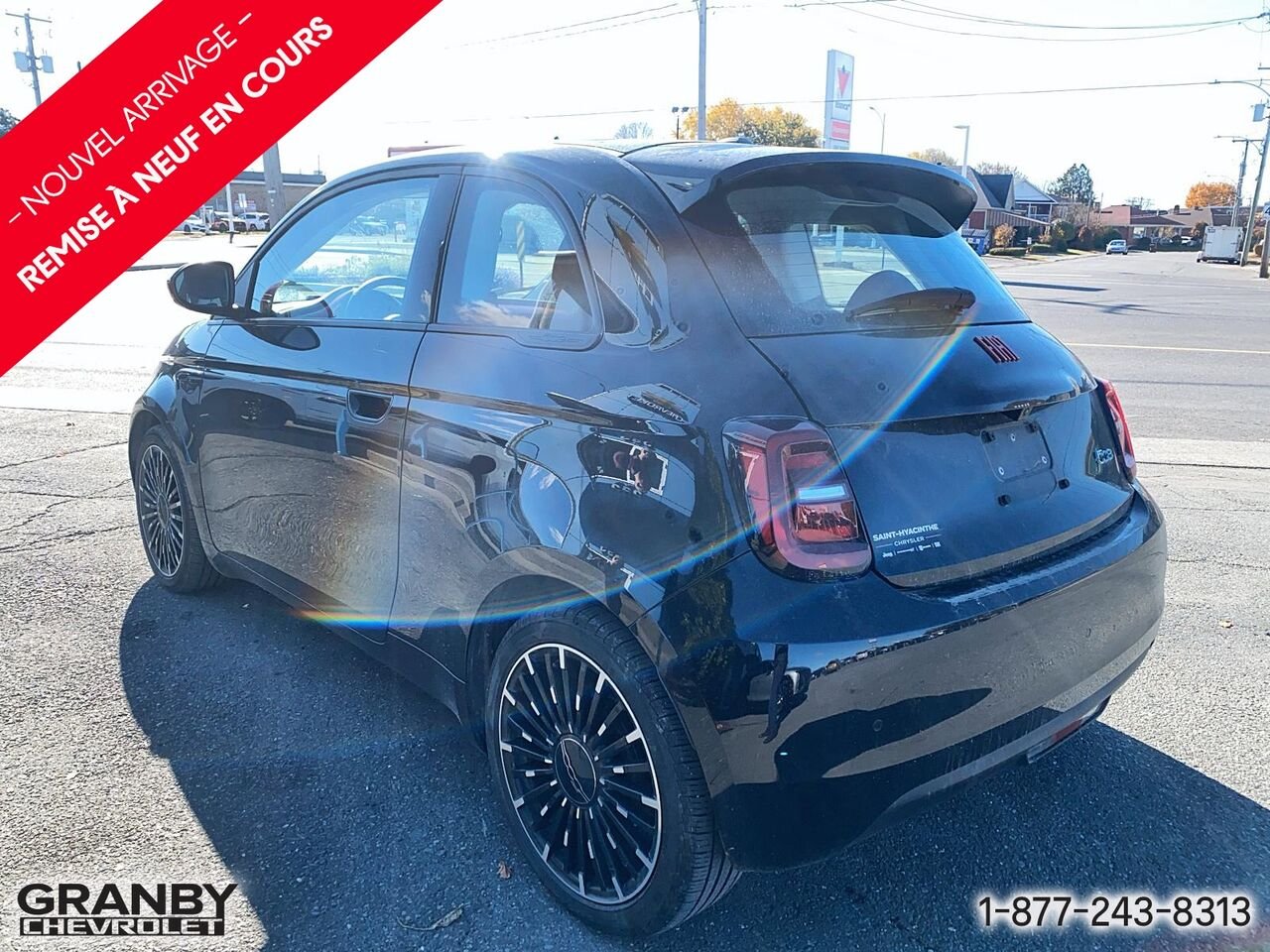 FIAT 500e Édition (RED) TA | 27-0291A 2024 Noir Granby - photo #6