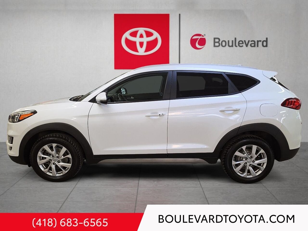 2021 Hyundai Tucson 100146B-38 | PREFERRED White Québec - photo #5