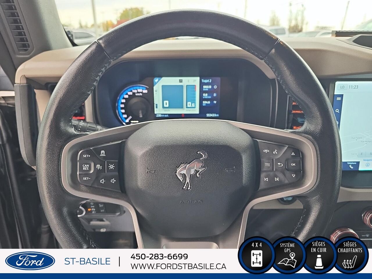 2022 Ford BRONCO Black Saint-Basile-le-Grand - photo #23
