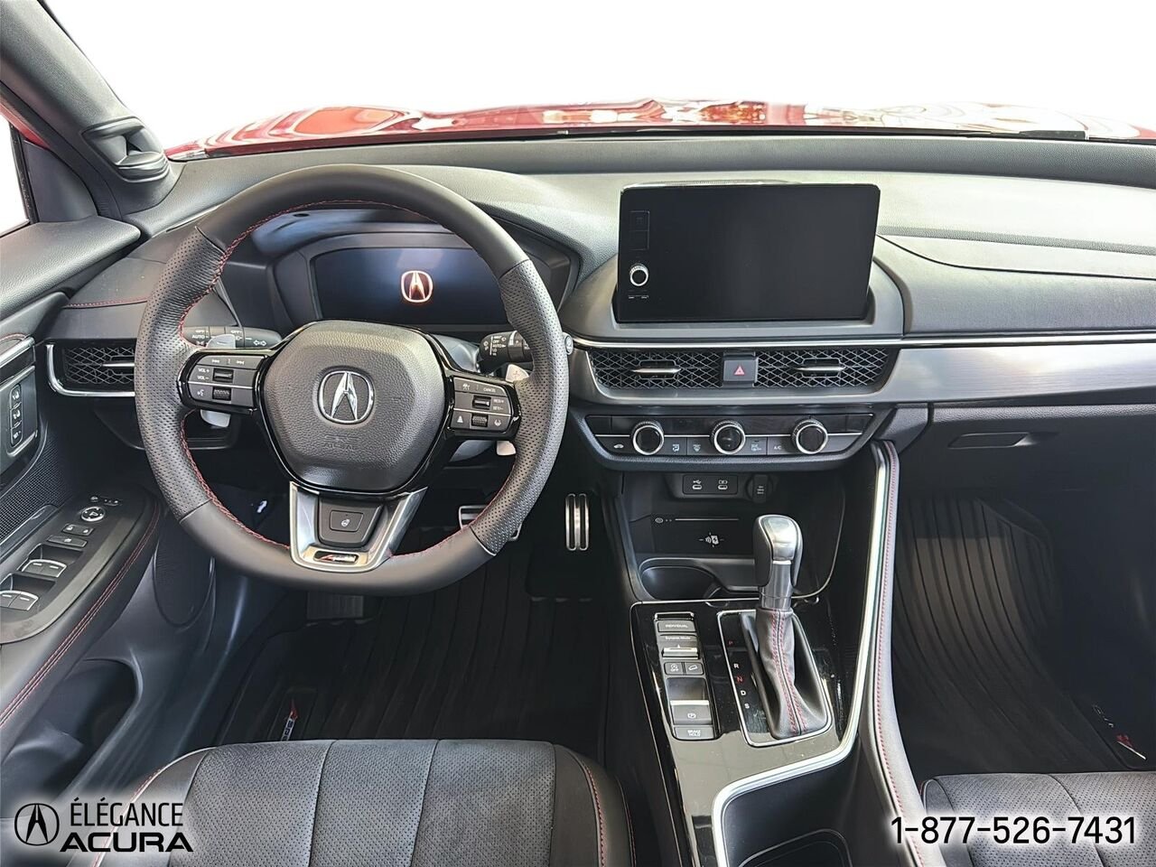 2026 ACURA ADX A-SPEC PLATINUM ÉLITE | 26087 Milano Red Granby - photo #8