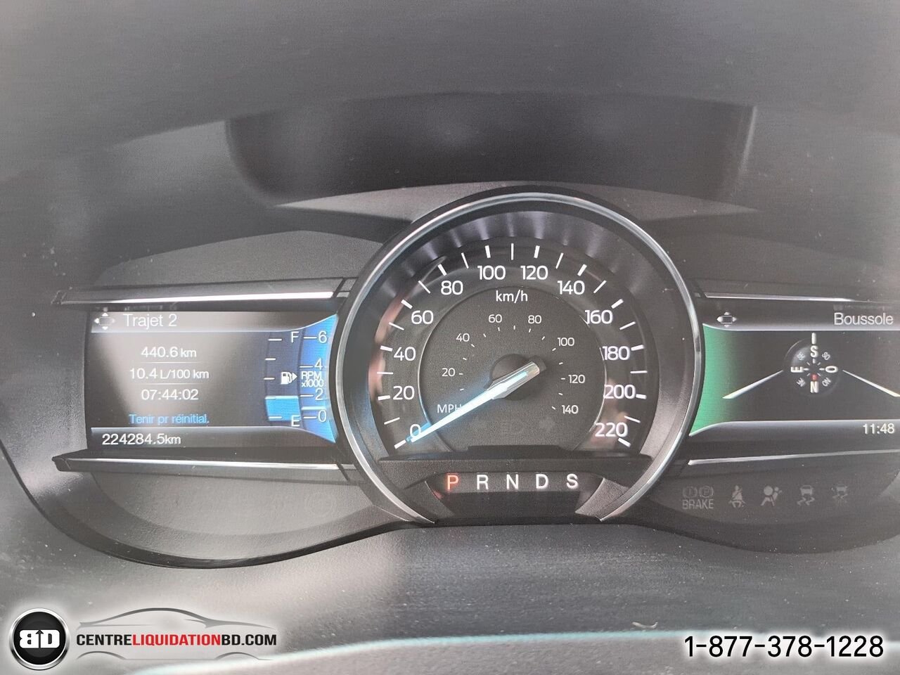 Ford Explorer XLT 2.3L ECOBOOST AWD | BD0384 2017 Noir Granby - photo #19