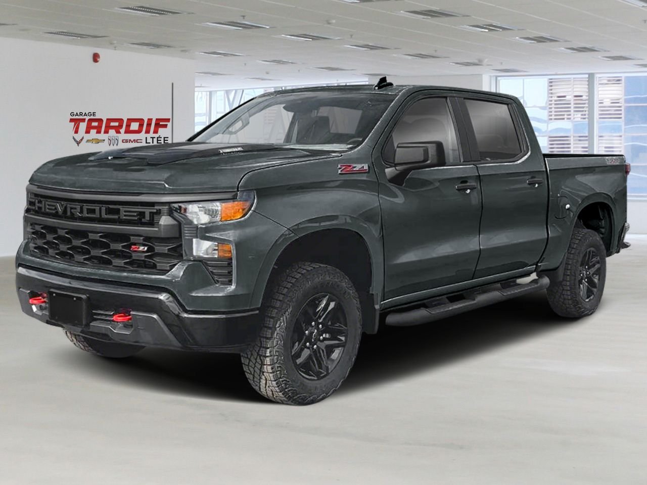 2026 CHEVROLET Silverado 1500 Custom Trail Boss cabine multiplace 4RM 157 po Cypress Grey Amos - photo #0