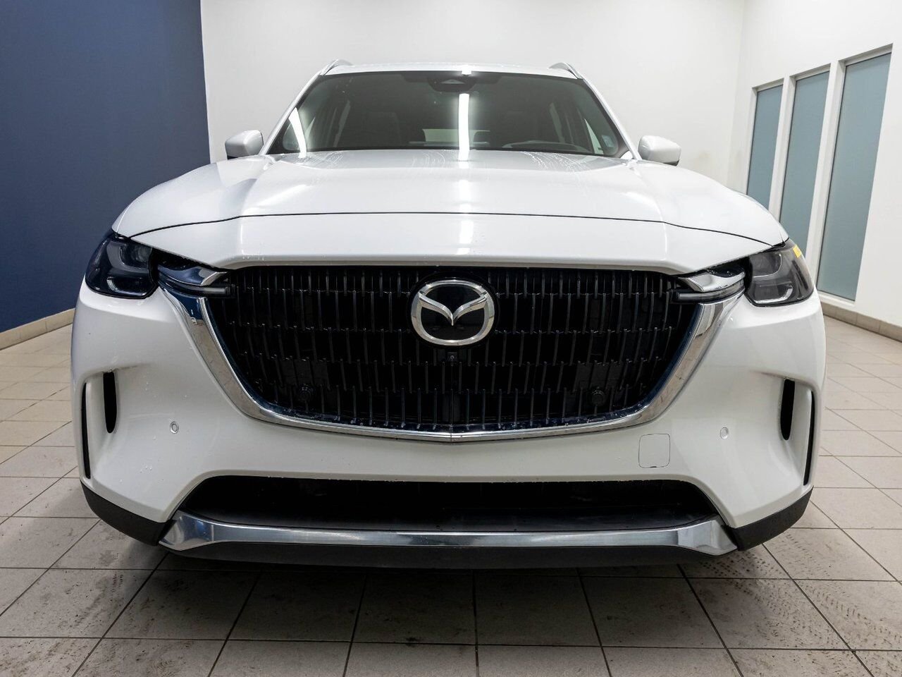 Mazda CX-90 PHEV GT AWD *7 PLACES* TOIT *CAM 360* SIEGES VENTIL*HUD 2025 Blanc Saint-Jérôme - photo #5