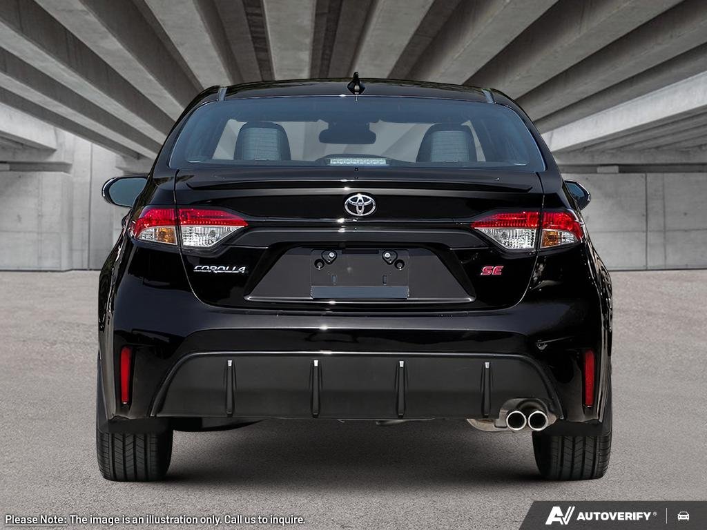 2026 Toyota Corolla 2602328 | SE Midnight Black Metallic Edmonton - photo #4