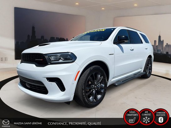 Dodge Durango R/T Plus | CUIR NAPPA | TOIT OUVRANT | 19 HAUT-PARLEURS | GR. REMORQUAGE | 7 PLACES 2024 Blanc