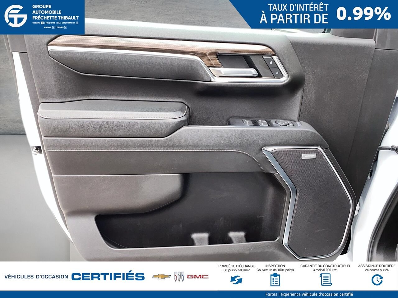 CHEVROLET SILVERADO LT Trail Boss cabine multiplace 4RM 157 po 2024 Blanc Montmagny - photo #9