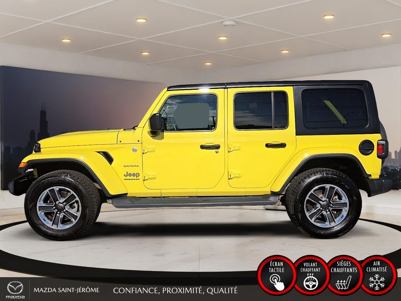 2023 Jeep Wrangler Yellow Saint-Jérôme - photo #8