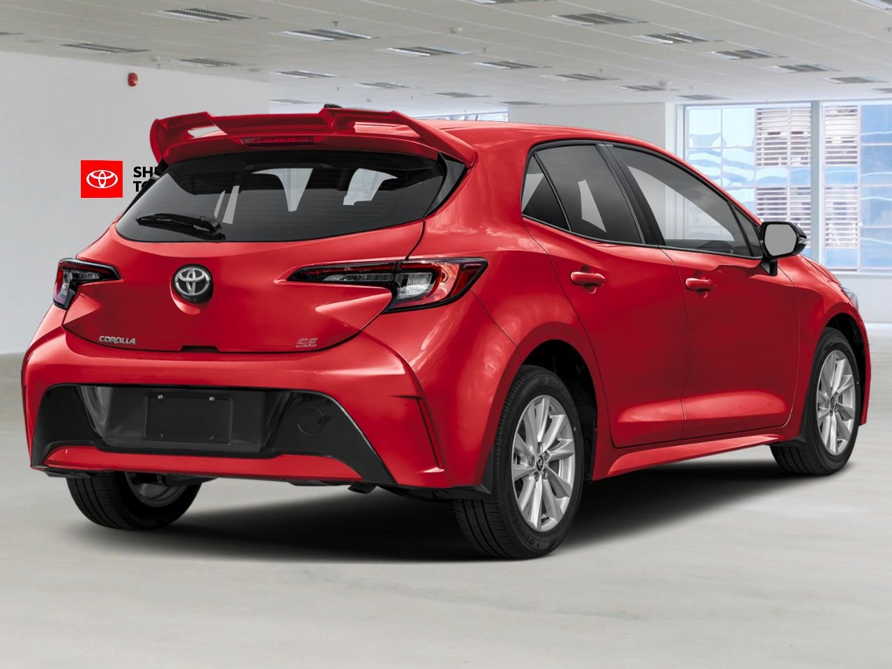2027 Toyota Corolla Hatchback JTNK4MBE8V3277462 Red Sherbrooke - photo #1