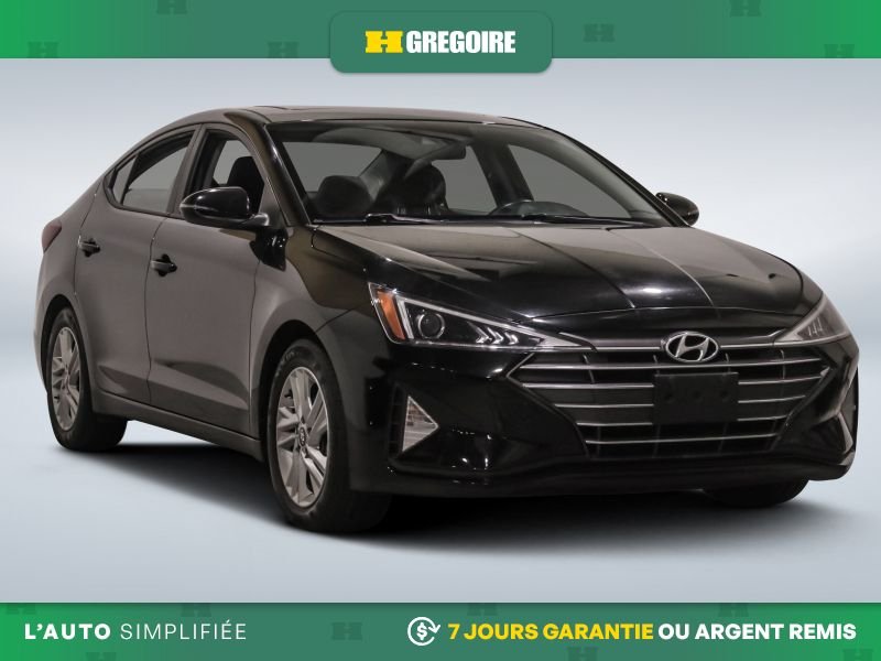 Hyundai Elantra 822450 | PREFERRED AUTO AC GR ELECT MAGS CAM RECUL BLEUTOOT 2020 Noir Laval - photo #0