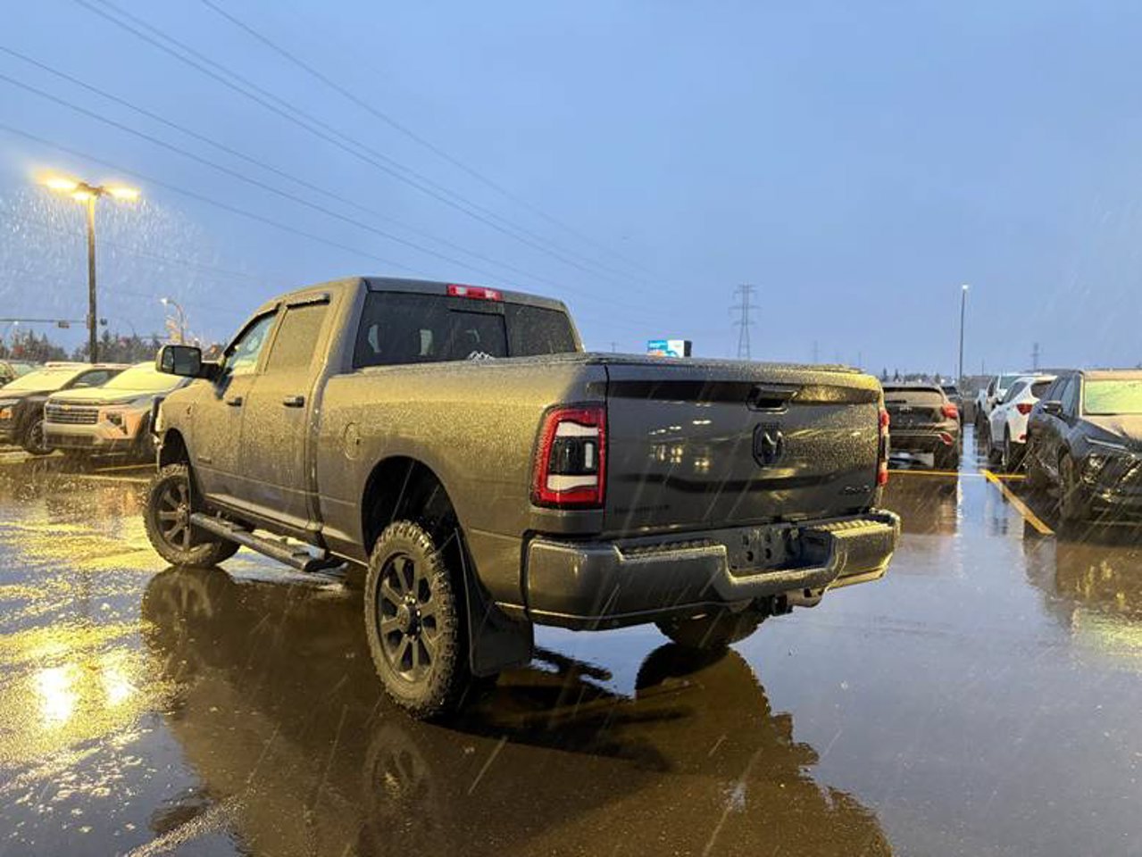 2020 Ram 2500 Big Horn 4x4 Crew Cab 6'4 Box Grey Sherwood Park - photo #3
