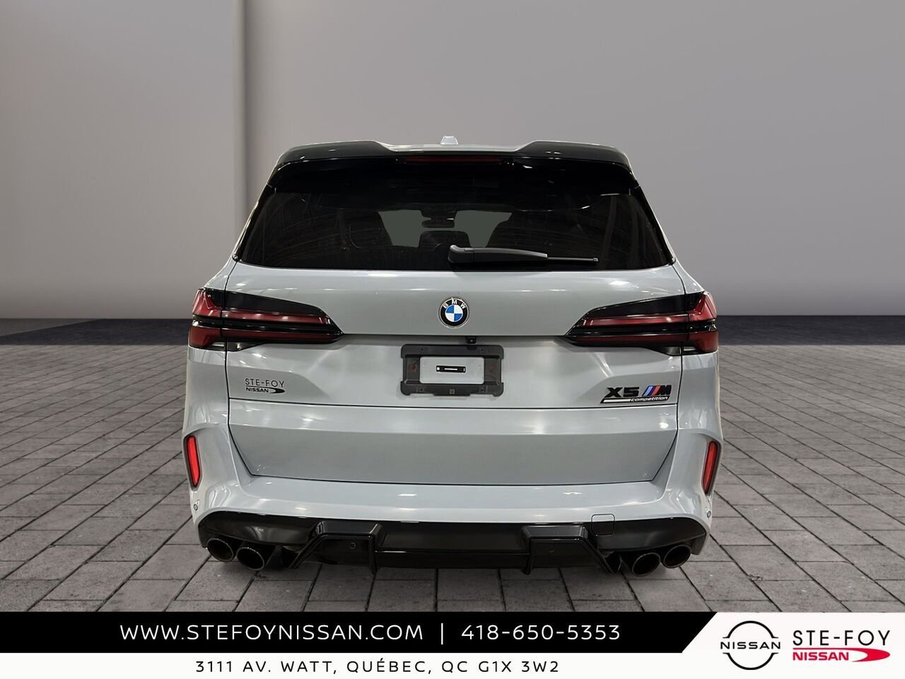2024 BMW X5 M Grey Ste-Foy - photo #2
