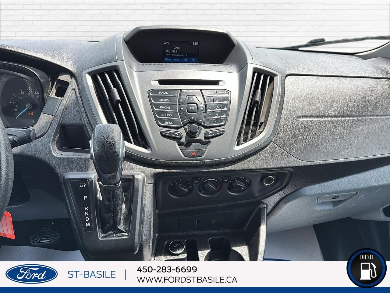 2019 Ford Transit fourgon utilitaire White Saint-Basile-le-Grand - photo #18
