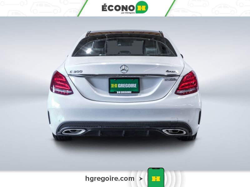 2017 Mercedes Benz C-Class White Laval - photo #6