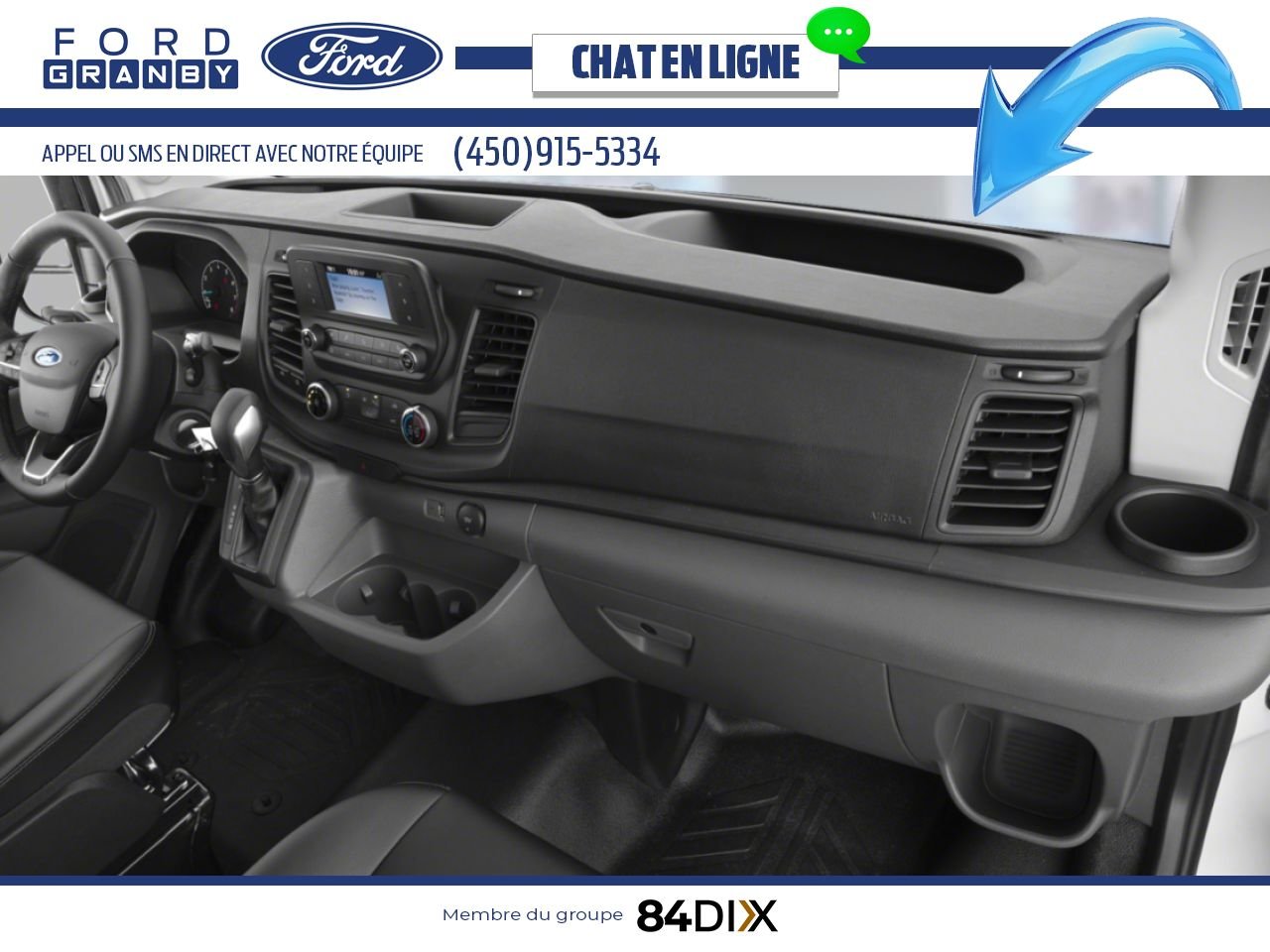 2025 Ford Transit Cargo Van Oxford White Granby - photo #8